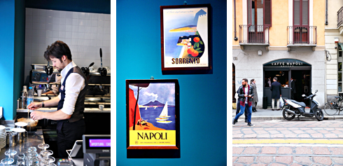 イタリア：カフェ・ナポリ（Caffè Napoli）